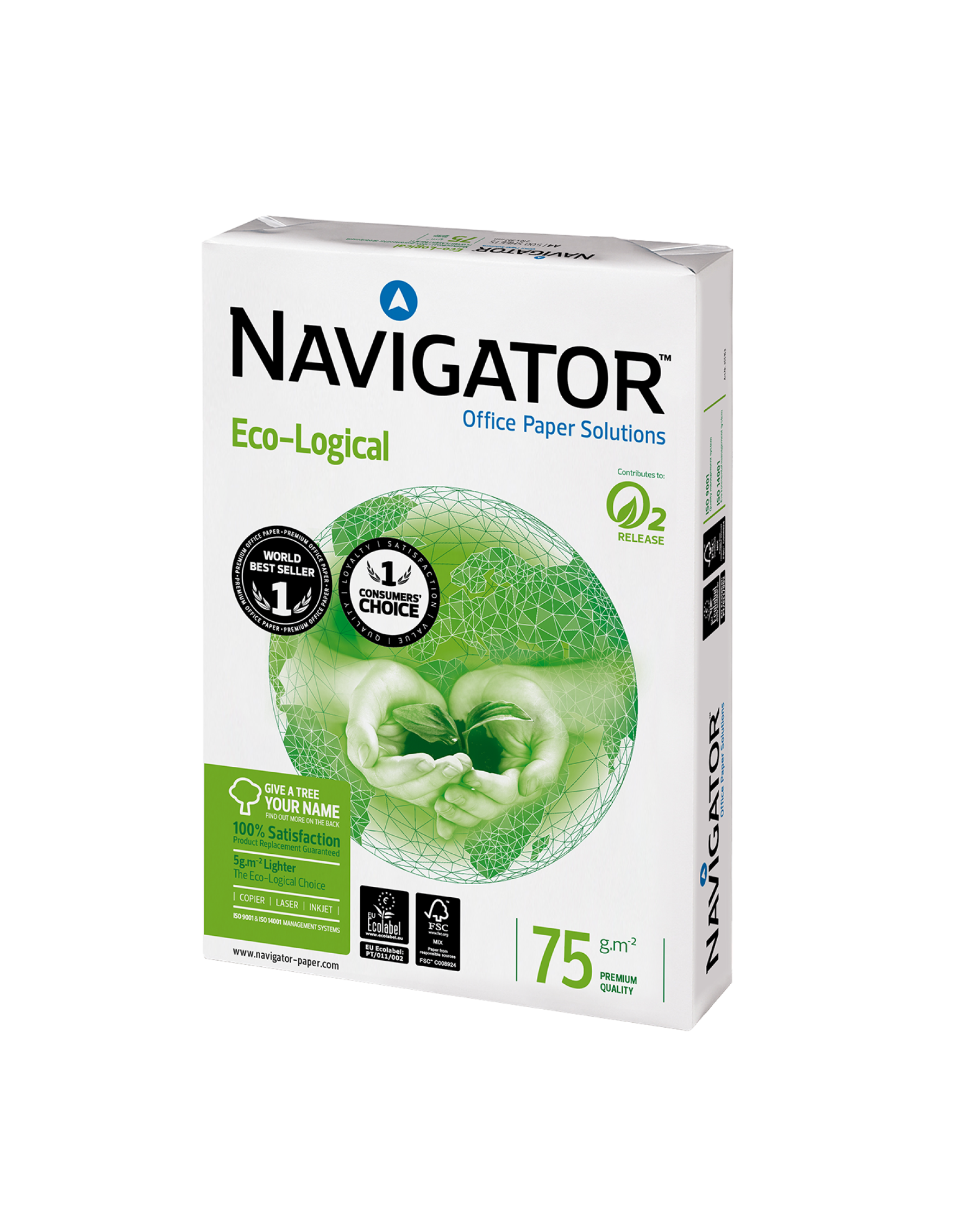 Navigator Eco-Logical Paper 75gm A4 (Pack of 2500)